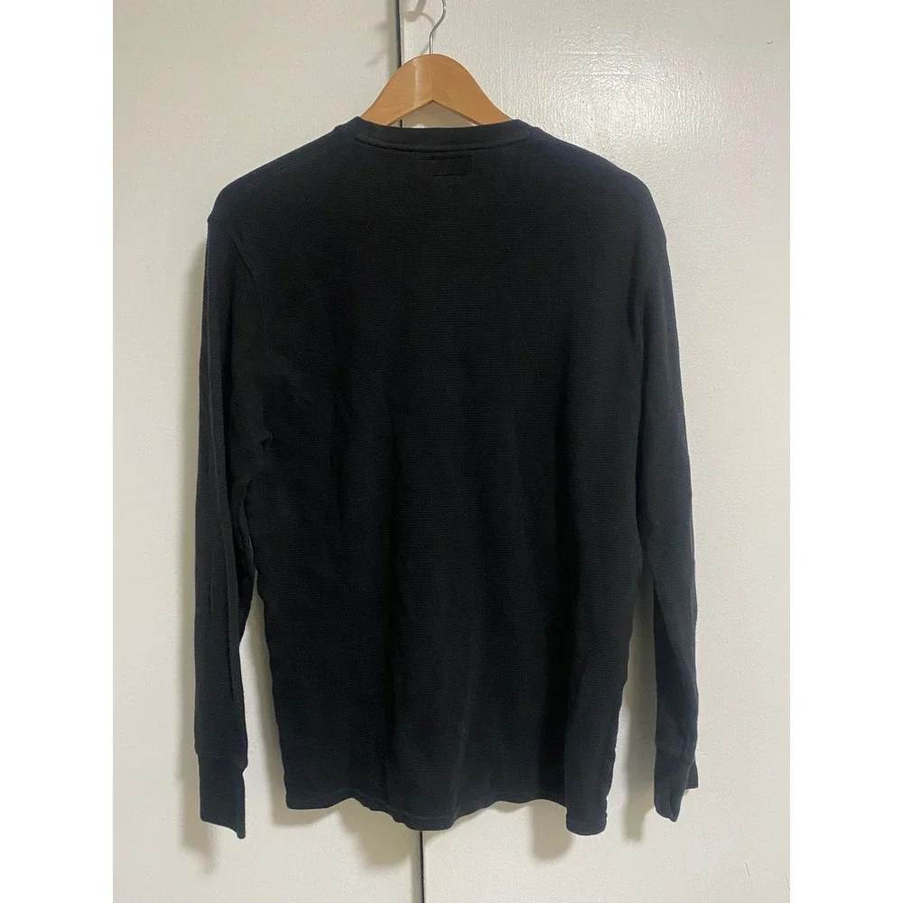 Polo Ralph Lauren Waffle Knit Thermal Mens Large Preppy Gorpcore Layering Basics